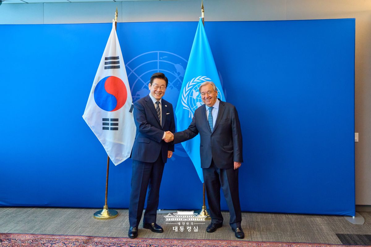 안토니우 구테레쉬&nbsp;유엔 사무총장 면담